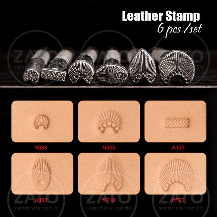 

Uta - Leather Stamp Pro 6 Pcs Leather Tool Leather Tools