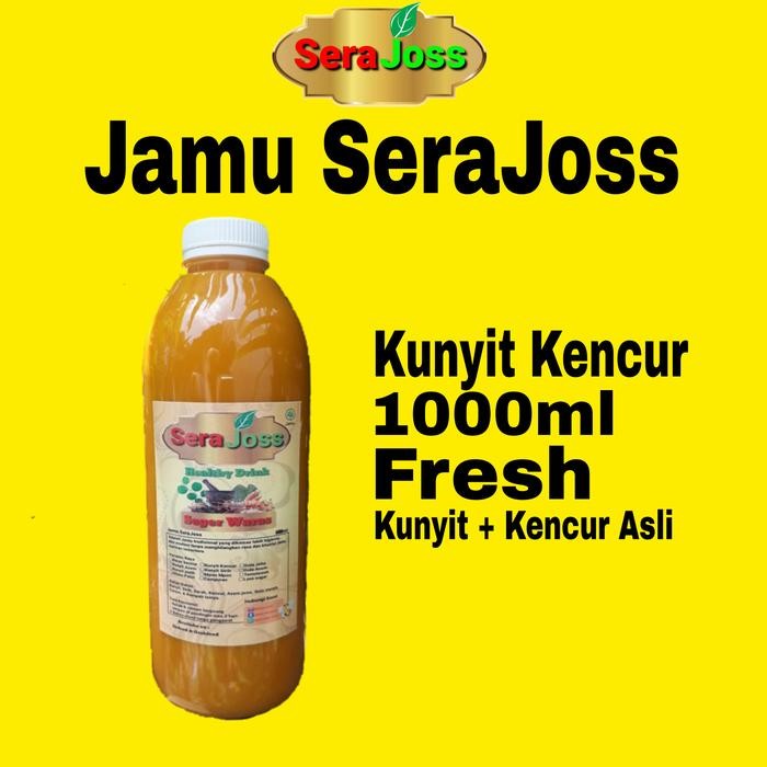 

Terlaris Jamu Kunyit Kencur 1000Ml