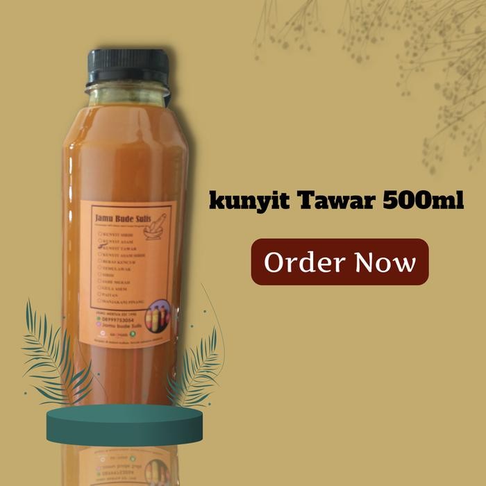

Terlaris Jamu Kunyit Tawar 500Ml