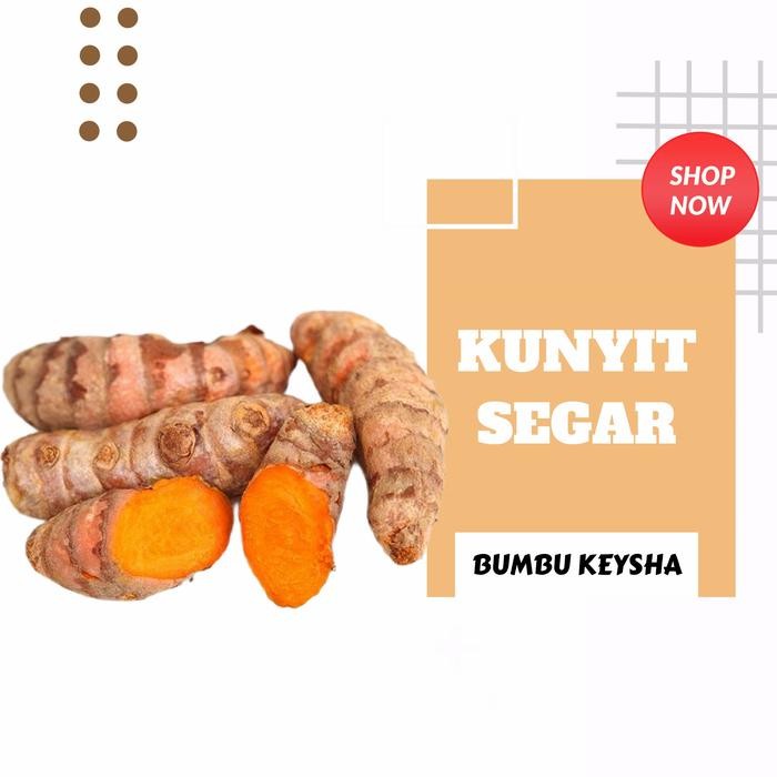 

Terlaris Kunyit Segar 250 Gram - 1 Kg