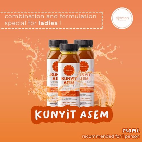 

Terlaris Sijamon Kunyit Asam Jamu Modern 250Ml Special Untuk Wanita