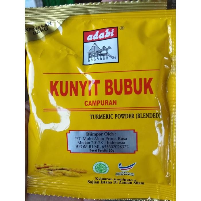 

Terlaris Adabi Kunyit Bubuk 30 Gram