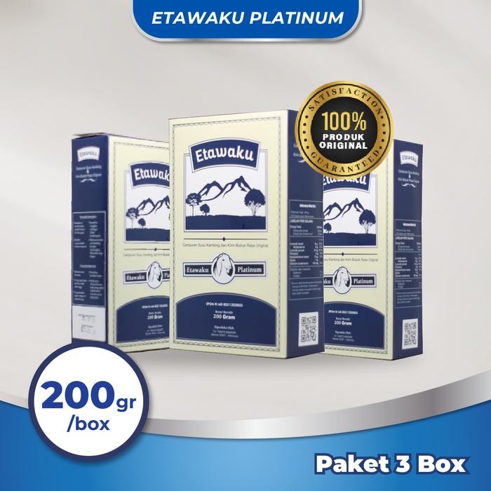 

Ready- Susu Etawaku Platinum Original Paket 3 Box