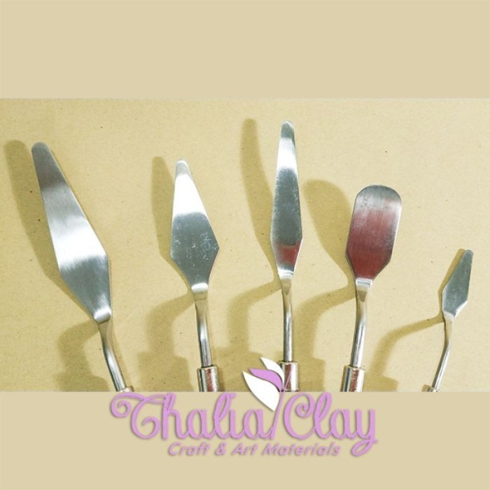 

PAINTING KNIFE SET PISAU ALAT LUKIS GAMBAR SPATULA CAT MINYAK PALETTE ART SCRAPER