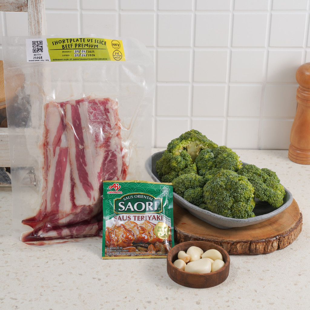 

Sayurbox x Sirka Bundle Paket Masak Beef Teriyaki & Tumis Brokoli 1 pack