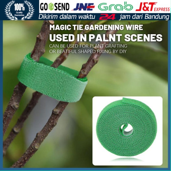 10Meter Tali Pengikat Tanaman Rambat Plant Tie Untuk Tanaman Merambat