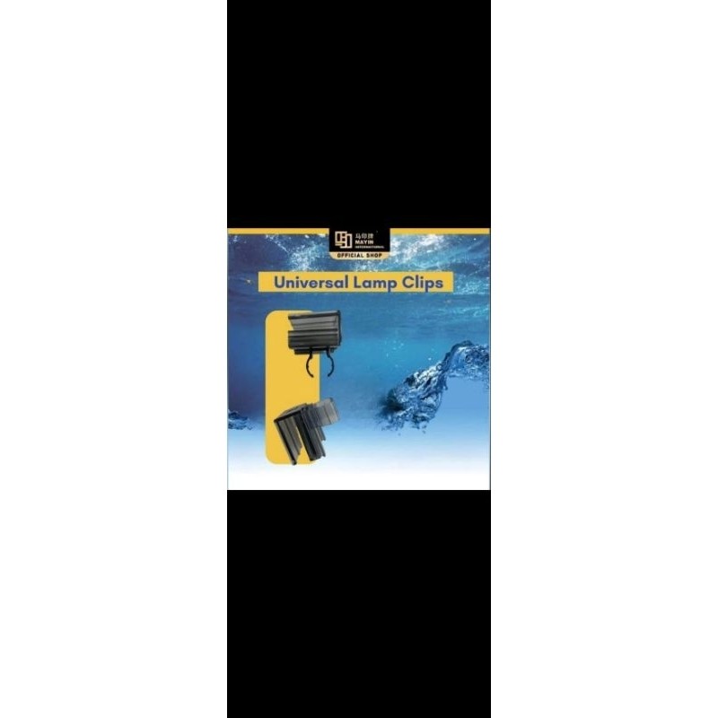 MAYIN LAMP CLIP - Penjepit Lampu Summersible Celup T5 View Tanning