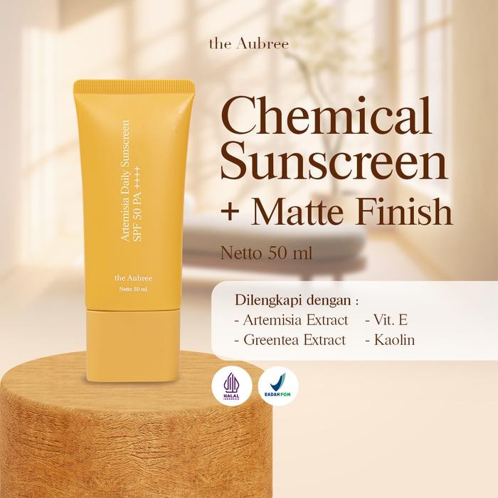 The Aubree Artemisia Daily Sunscreen SPF 50 PA ++++ 30 ml