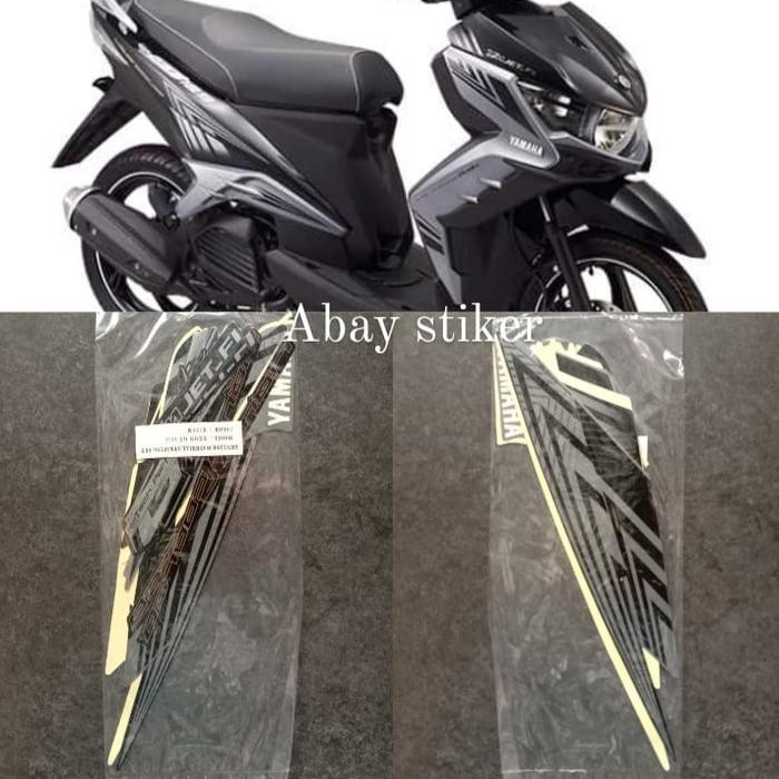 Ready JT Striping Stiker & list body Yamaha Xeon GT 125 2014 hitam