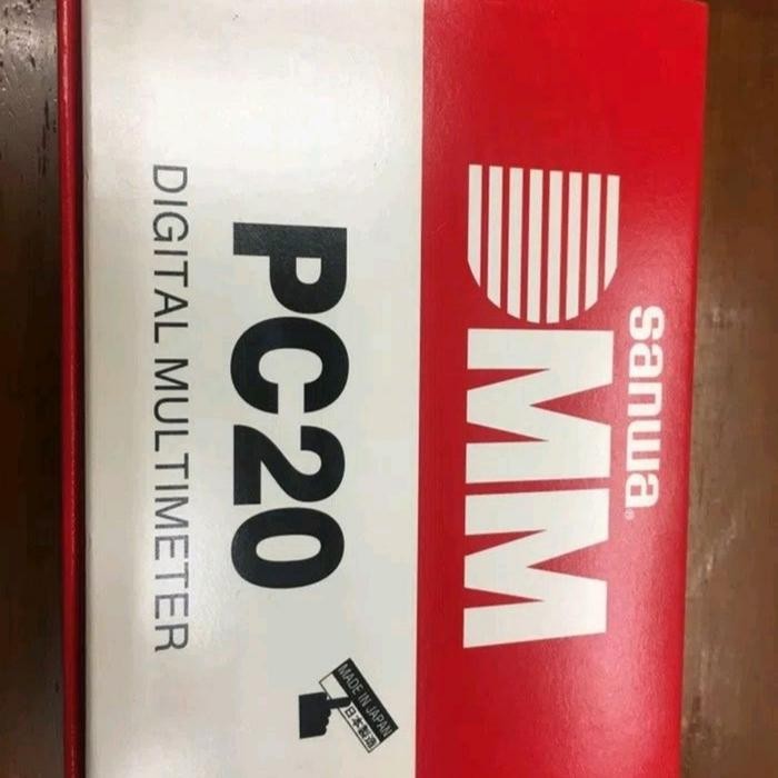 Populer Sanwa Pc20 Digital Multimeter Multitester Avometer Sanwa Original 100%
