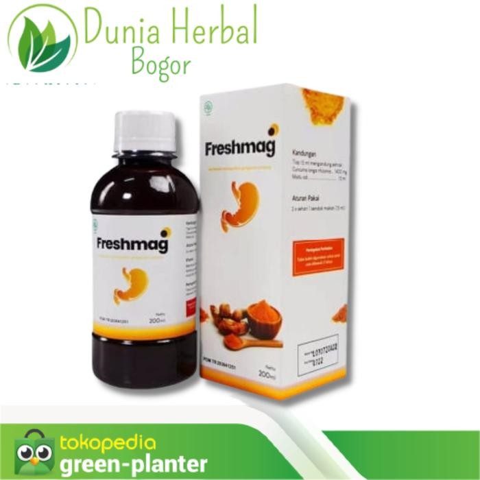 

Terlaris Freshmag Madu Fresh Maag Extrak Kunyit 200Ml