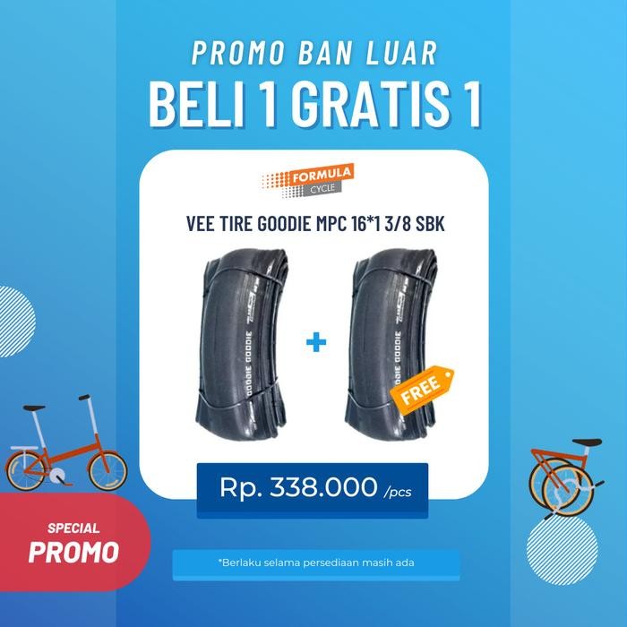 Buy 1 Get 1 Ban Luar Vee Tire Goodie Mpc 16 13/8 #Gratisongkir #Sale #Discount