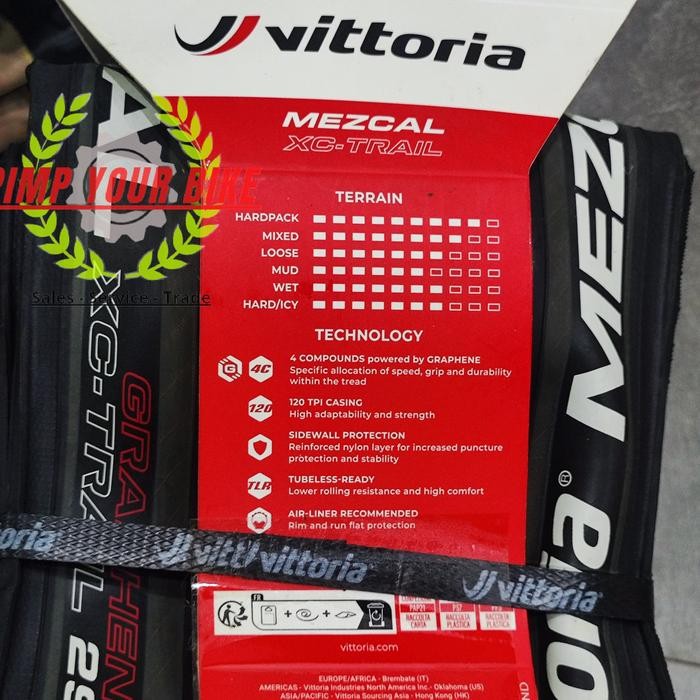Vittoria Mezcal Iii 29 X 2.25 Graphene 2.0 Tubeless Xc 29Er #Gratisongkir #Sale #Discount