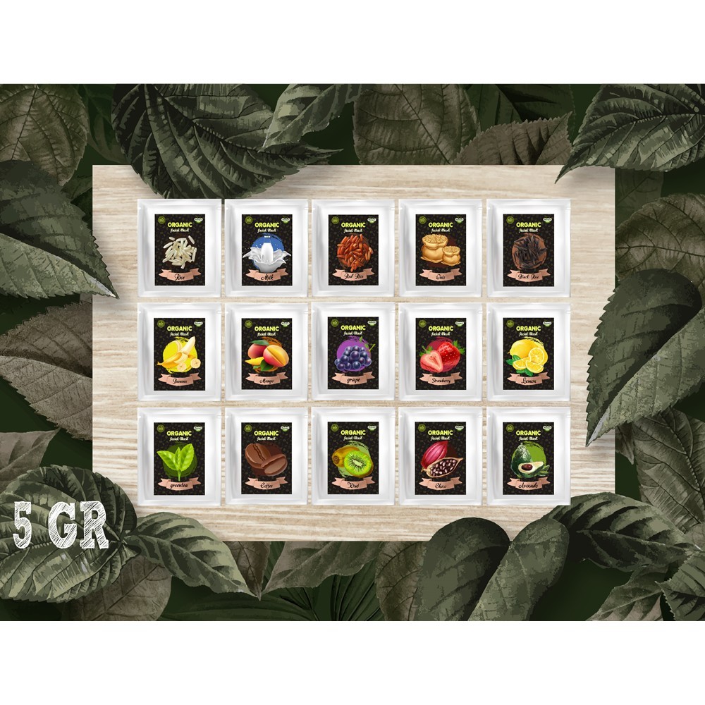 

TERMURAH!! Masker Organik / Organic Mask All Variant by Mamigus 5 gram