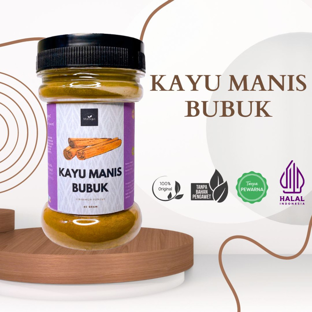 

TERMURAH!! KAYU MANIS BUBUK / Cinnamon Powder Rempah Dapur dan Bumbu Masak Botol