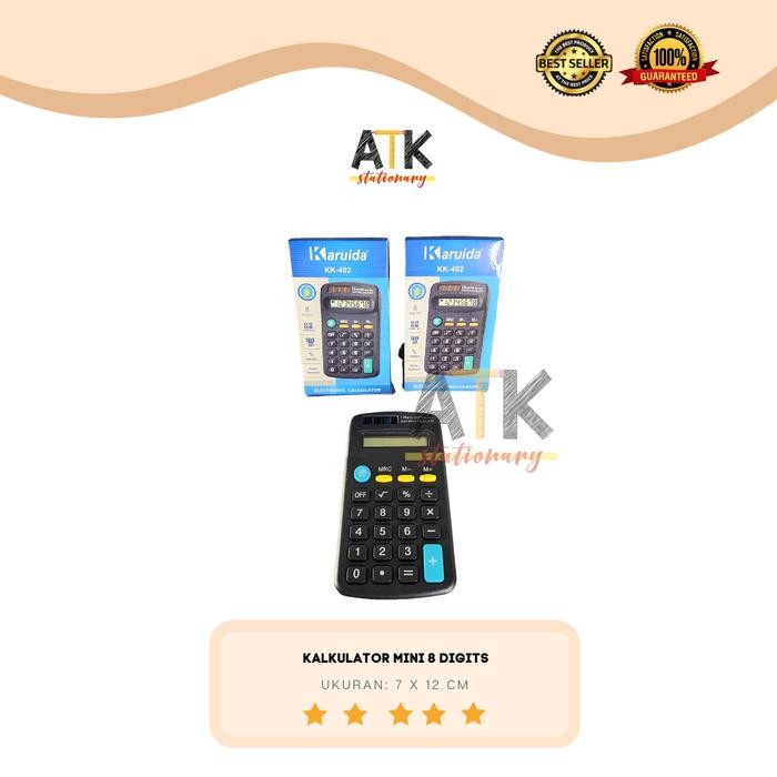 

Kalkulator KK-402 8 Digit Kalkulator Saku Kecil Mini , Calculator atk