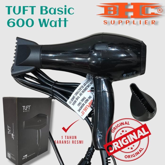 TUFT Basic Hairdryer Pengering Rambut Original 600w Hair Dryer Tuft