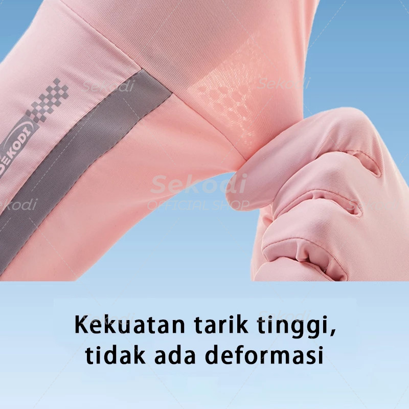 Sekodi Kaos Tangan Motor Wanita Sarung Tangan Montor