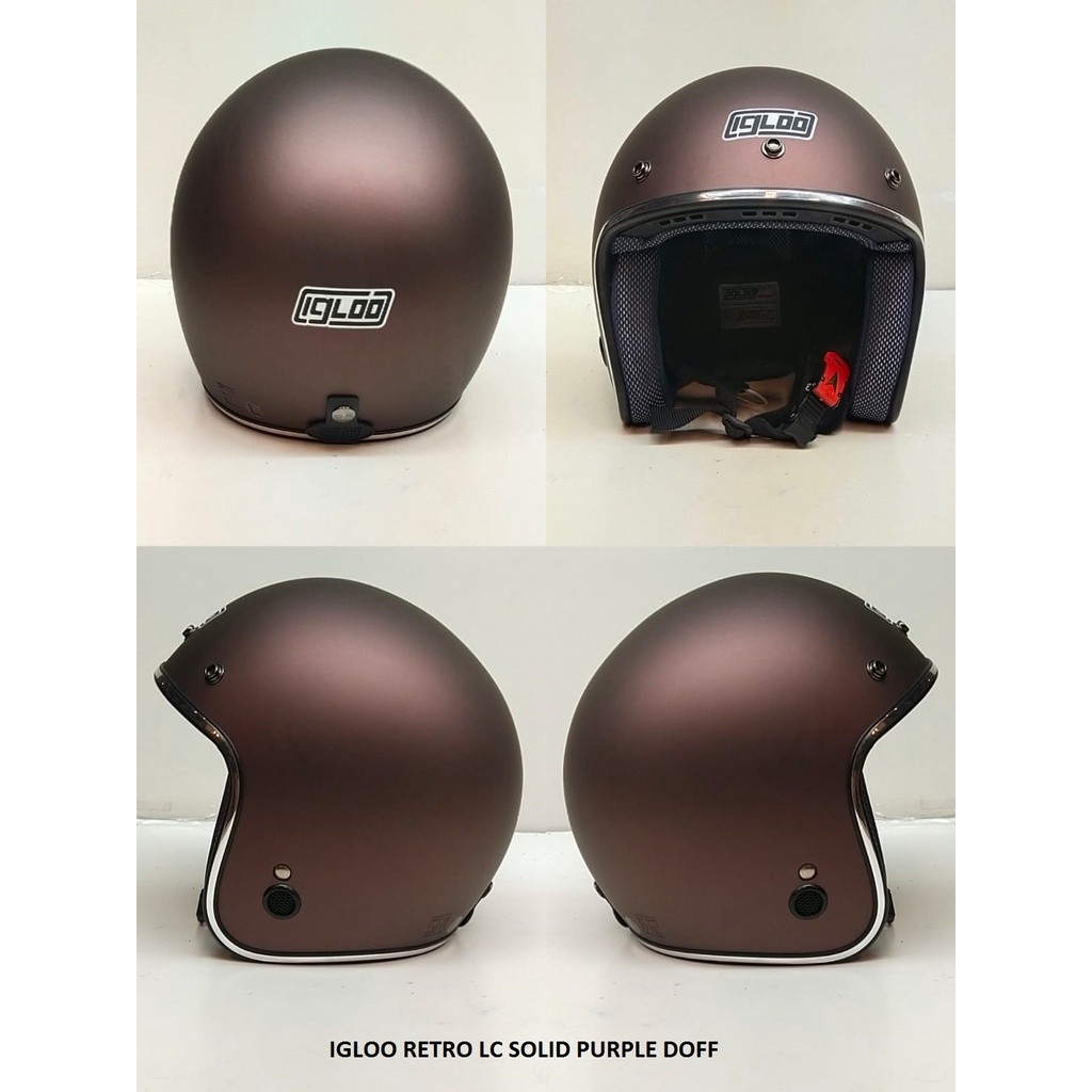 HELM IGLOO, Bogo Retro, IGLOO NEW EDITION size L SNI
