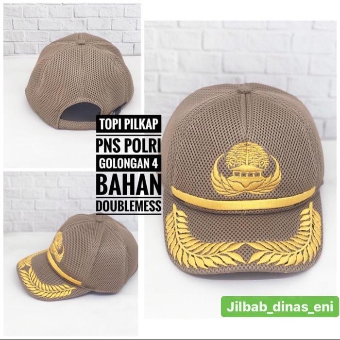 TOPI PILKAP PNS POLRI GOL 4