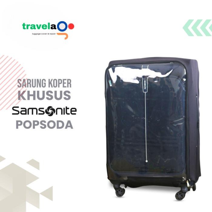PROMO SARUNG KOPER KOMBINASI COVER KOPER SAMSONITE TYPE POPSODA READY