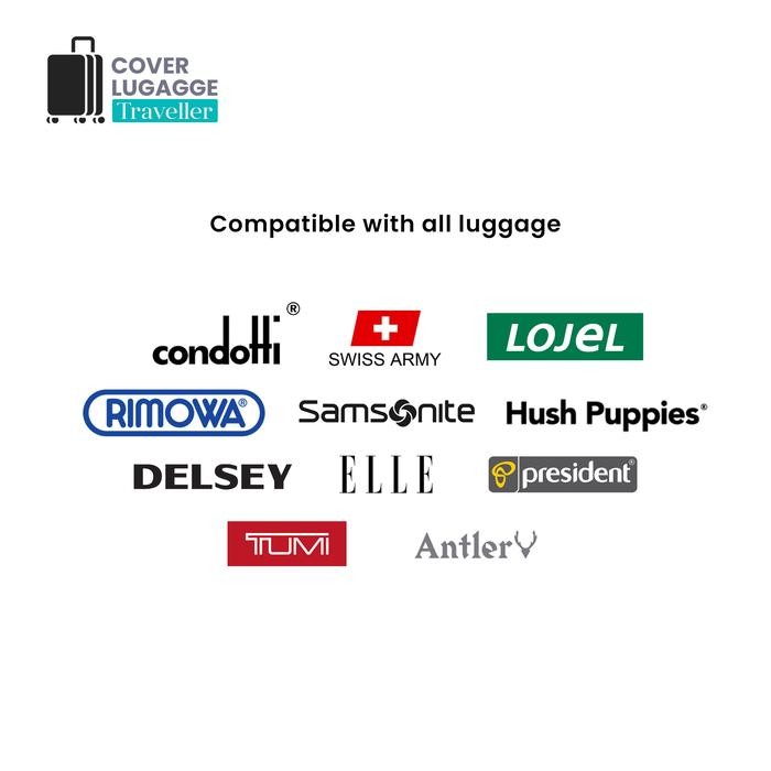 PROMO SARUNG COVER PELINDUNG KOPER LUGGAGE KOPER SAMSONITE MINTER READY