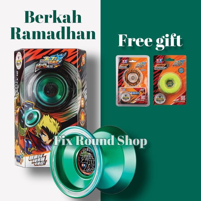 ASLI MAINAN YOYO AULDEY BLAZING TEENS DEMON METAL SERIES