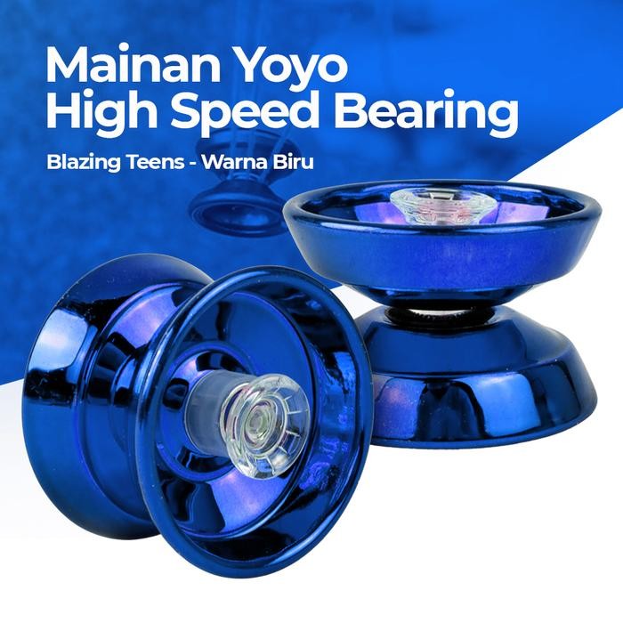 ASLI Mainan Yoyo Blazing Teens Aluminium Mainan Tradisional MAI-028
