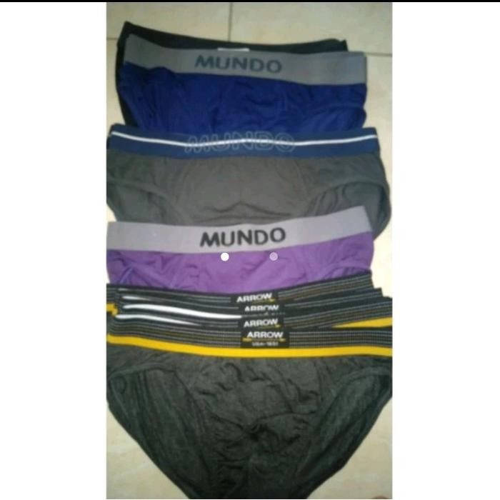 BERAGAM 3PCS CD INPOR PRIA MUNDO-ARROW/CD PRIA DEWASA./ 100% KATUN ASZ