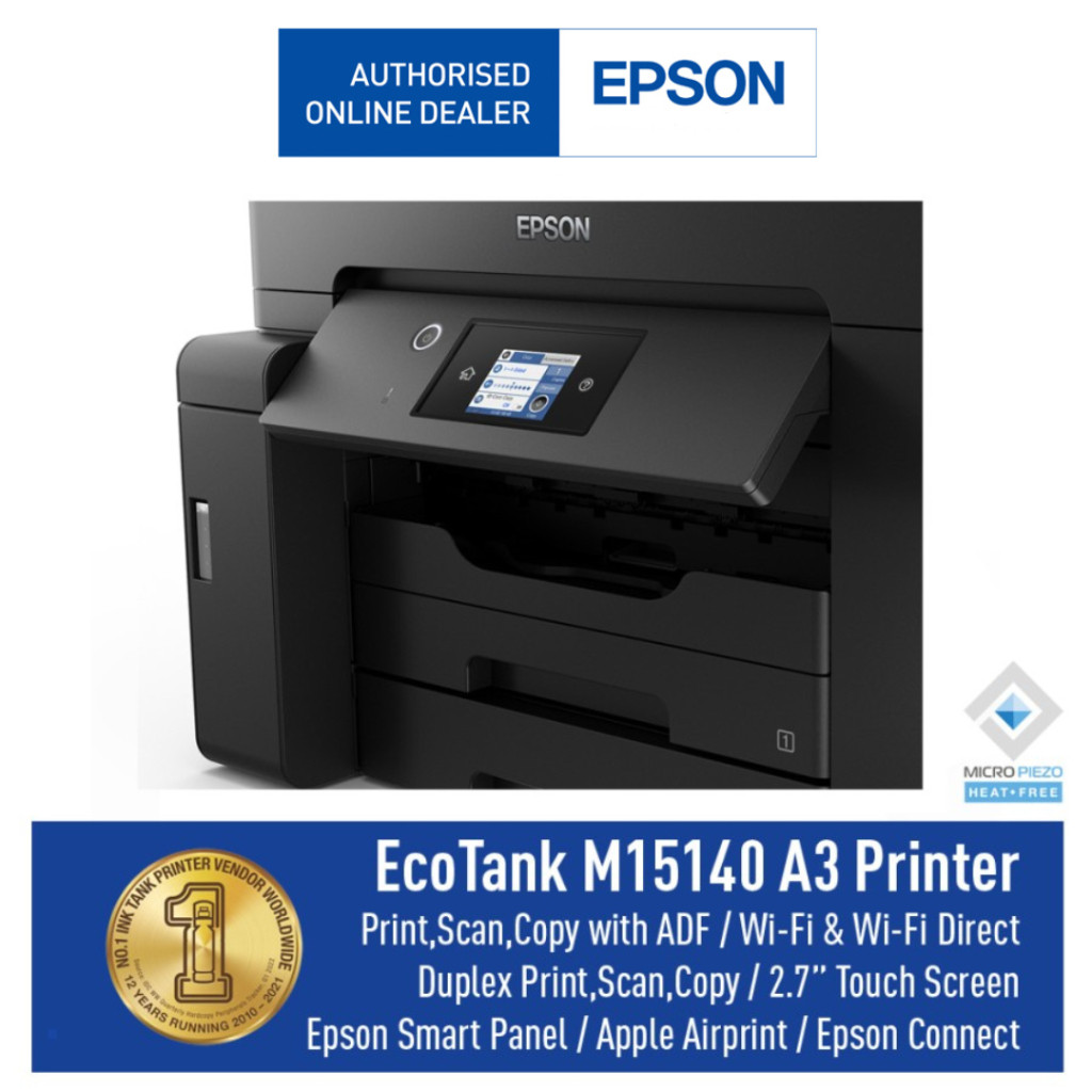 Printer Epson M15140 Monochrome Multifungsi A3 WiFi Duplex