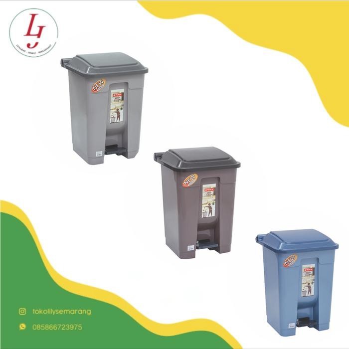Tempat Sampah Injak Lion Star C-69 Gomi 30 Liter