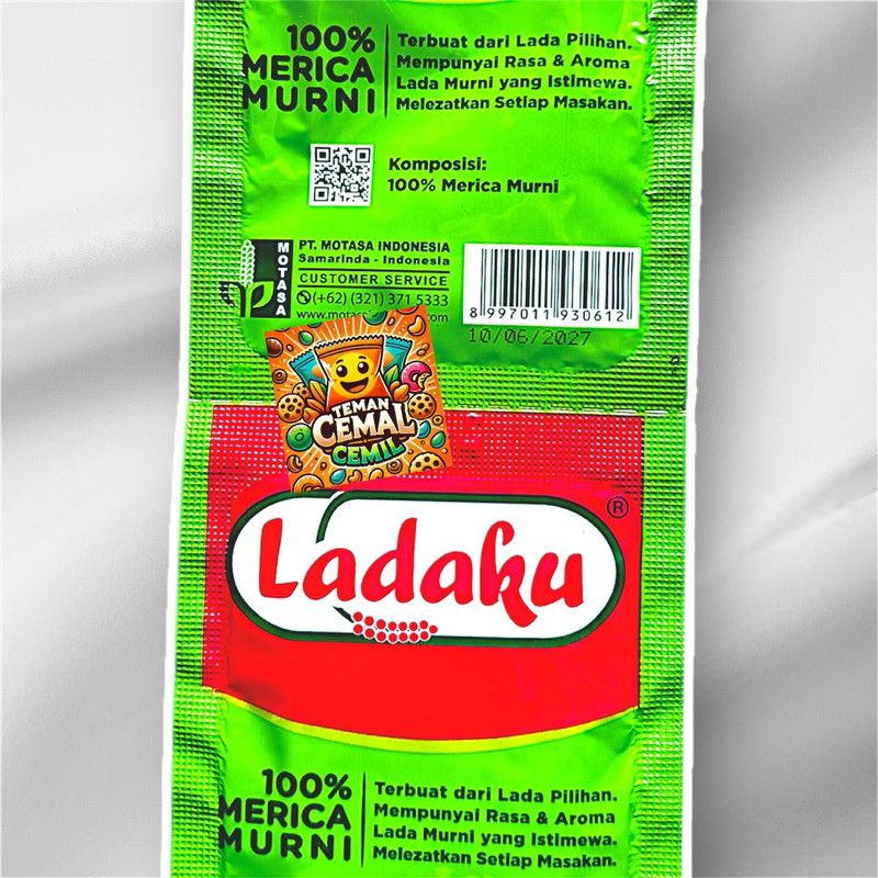 

Konter Makanan Ladaku Merica Bubuk 1 Renceng (12Pc)