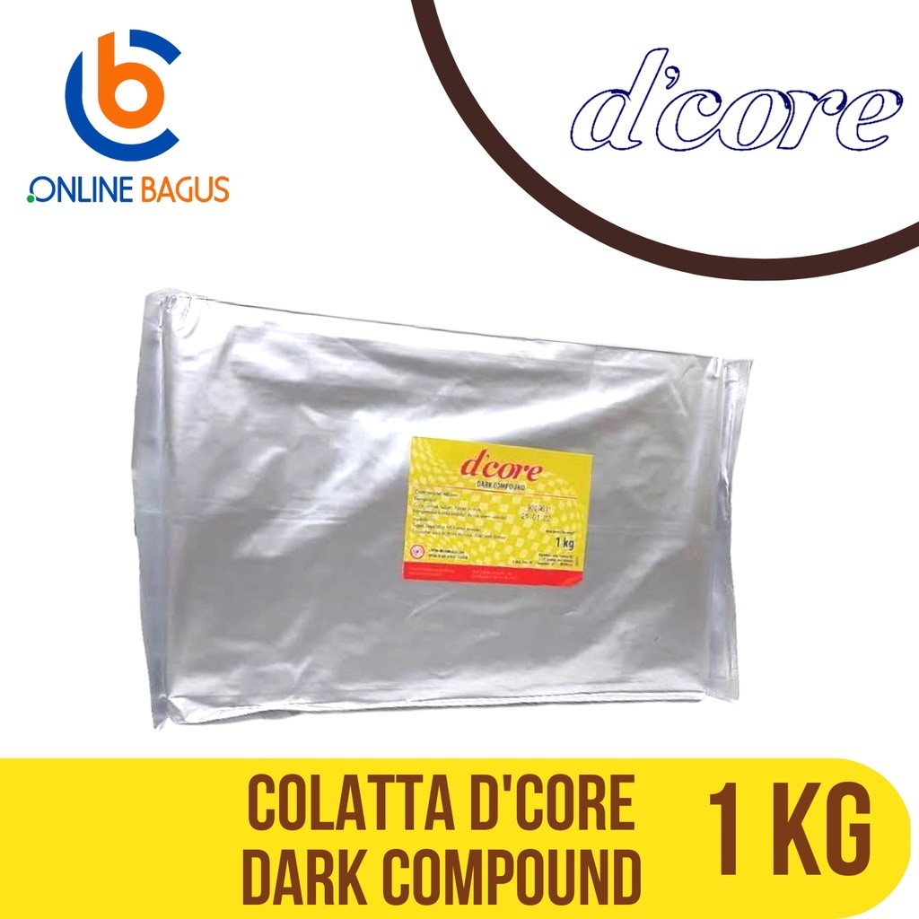 

Konter Makanan Colatta D'Core Dark Chocolate Compound 1Kg