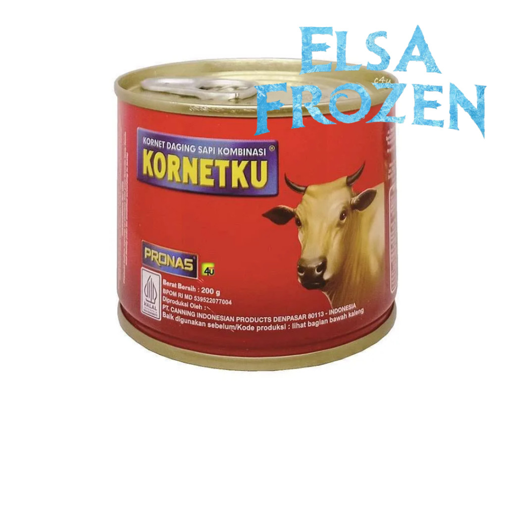 

Konter Makanan Kornetku Corned Beef 200Gr/Kornet Daging Sapi/Kornet Sapi Harga