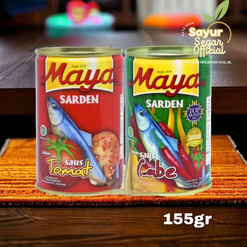 

Konter Makanan Maya Sarden 155Gr - Kirim