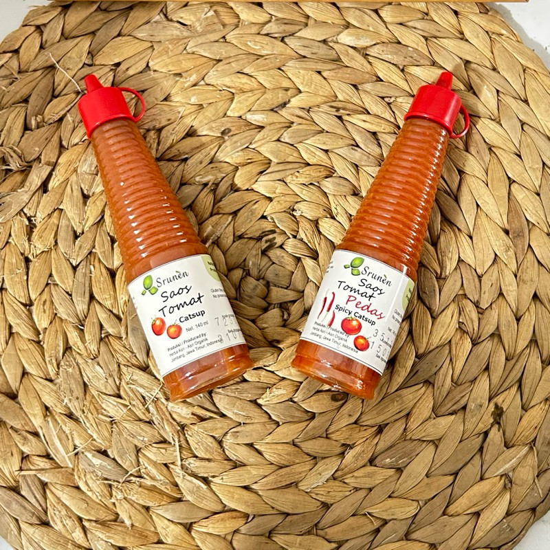 

Sensasi Lezat Saos Tomat & Saus Pedas Alami Asri Organik (Gluten Free)