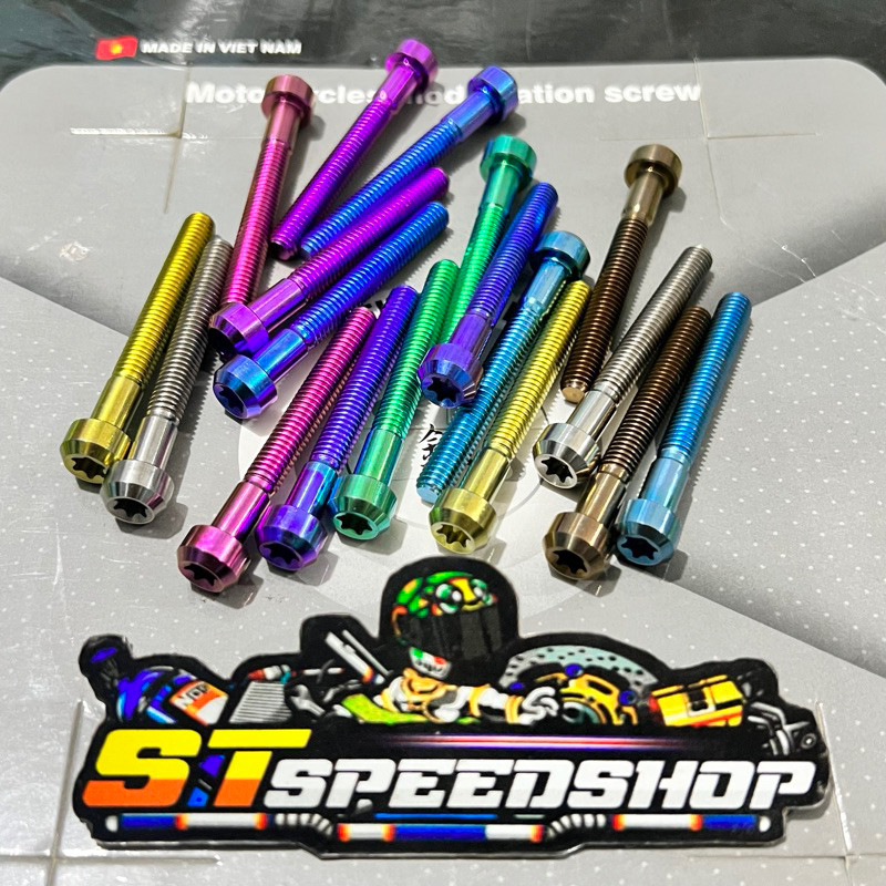 Baut Titanium M 6 x 50 Drat 10 x 50 Small