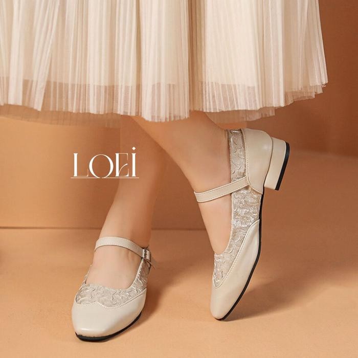 Loei Valerie Sepatu Hak Wanita Import Kekinian 5224