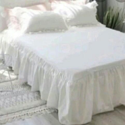 PROMO Sprei Rumbai Polos Embos Seprei Rempel Tinggi 30cm