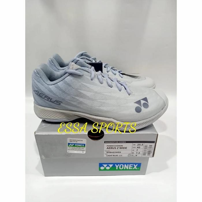 SEPATU BADMINTON YONEX AERUS Z2 WIDE LIGHT BLUE ORIGINAL