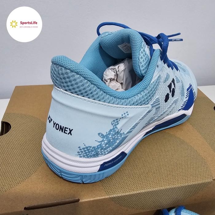 SEPATU BADMINTON YONEX ECLIPSION Z WIDE / ECLIPSION Z3 WIDE ORIGINAL LIGHT BLUE S