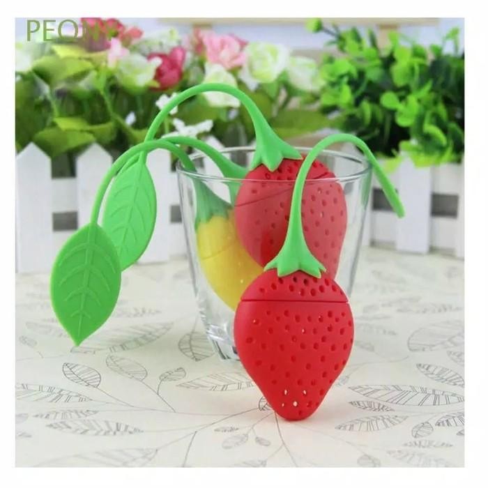 

Tea Strainer Infuser Strawberry / Saringan Teh bentuk Stroberi PREMIUM