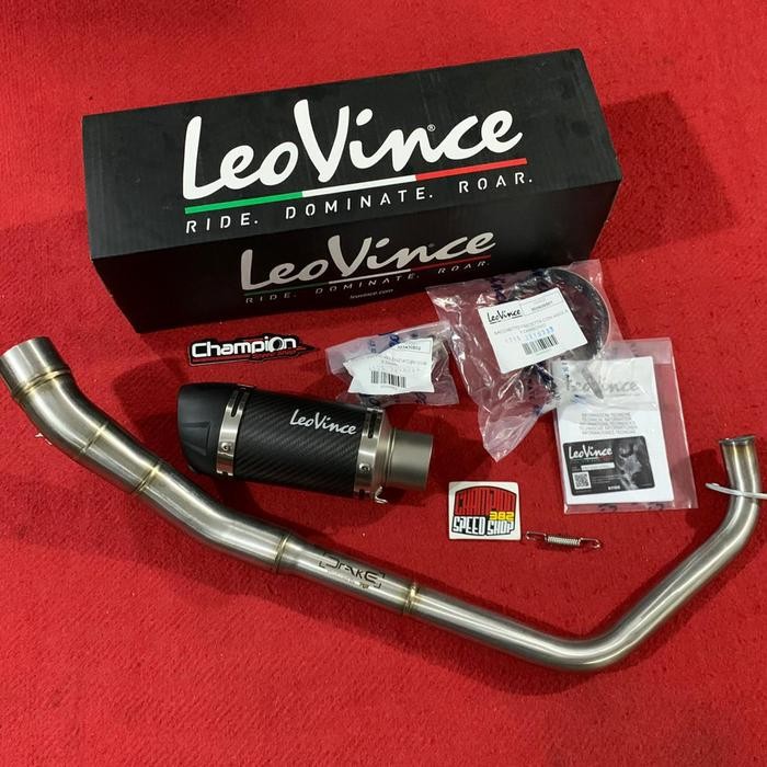KNALPOT LEOVINCE GP CORSA CARBON EVO SHORT ITALY YAMAHA XSR 155 XSR155