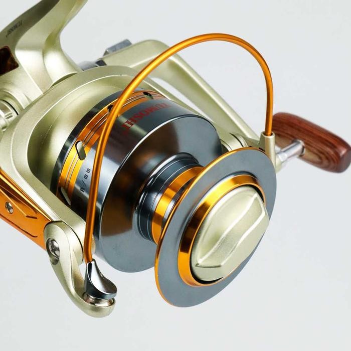 Galma YUMOSHI REELSKING EF9 Reel Pancing Sning 12 Ball Bearing - Silver Kerekan Mancing Rell