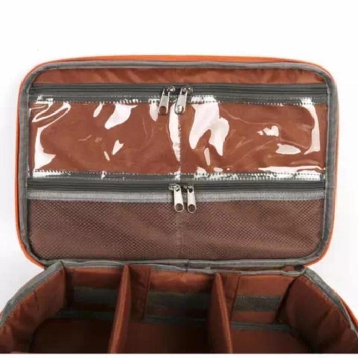 Galma Tas peralatan rell pancing tas penyimpanan alat pancing 6 Rell Berkualitas