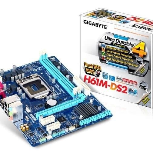 MOTHERBOARD GIGABYTE H61M-DS2 SOCKET 1155