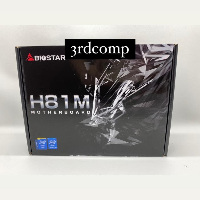 MOTHERBOARD BIOSTAR H81M LGA 1150 TERLARIS