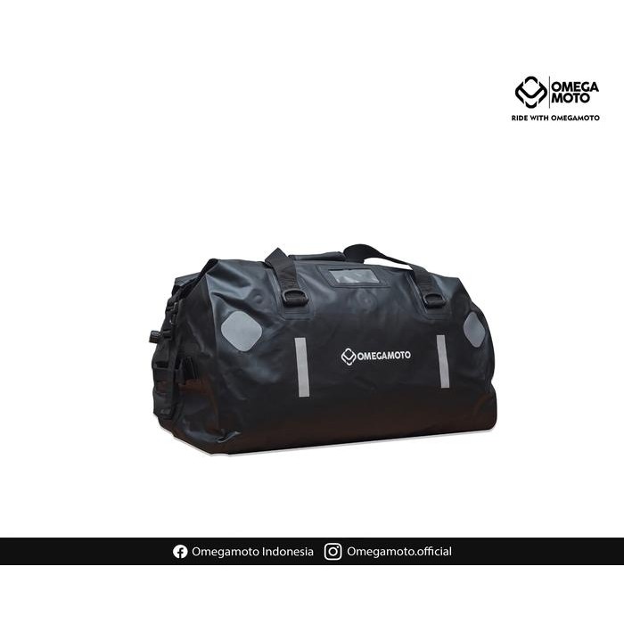 Dry Duffle Bag Waterproof Omegamoto 65L Tas Touring Motor