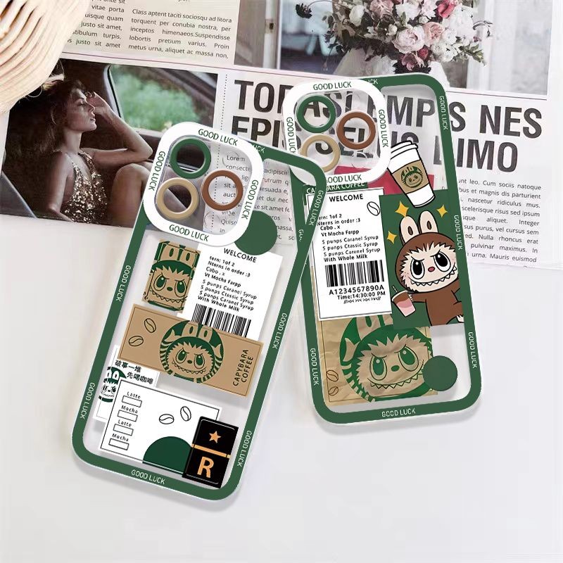 Lucu Hewan Anti Kuning Clear Case Samsung S25 Fe S23 Fe S25 Ultra S24 Fe S24 Plus Note 20 Ultra S20 
