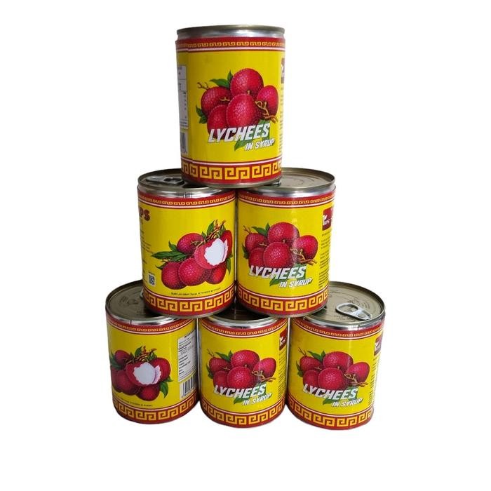 

Buah Lychee Kaleng / Leci Kaleng / Lychee In Syrup IKPS Brand 567Gr New